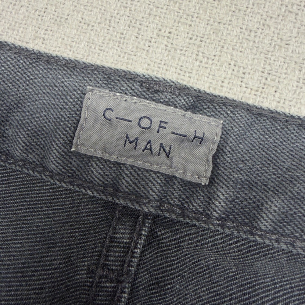 Citizens of Humanity Jeans Mens 36x34 Gray Core Straight Fit Denim Made in USA - Picture 7 of 13